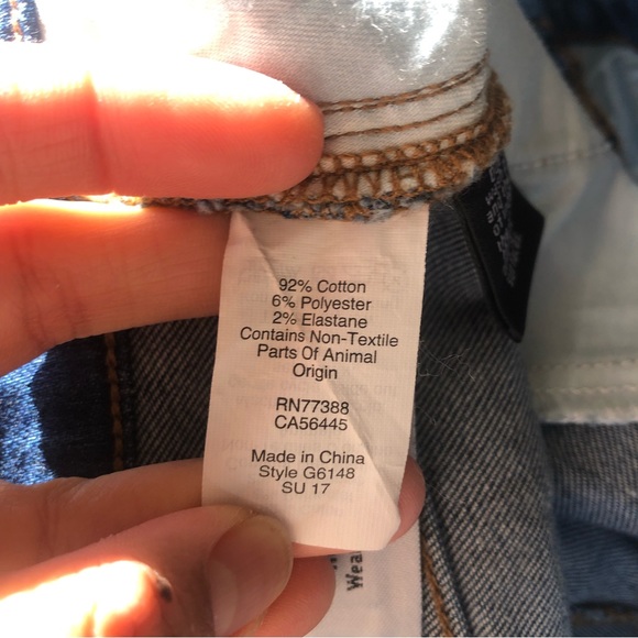 Madewell 9" High Rise Skinny Distressed Jeans - Picture 10 of 11